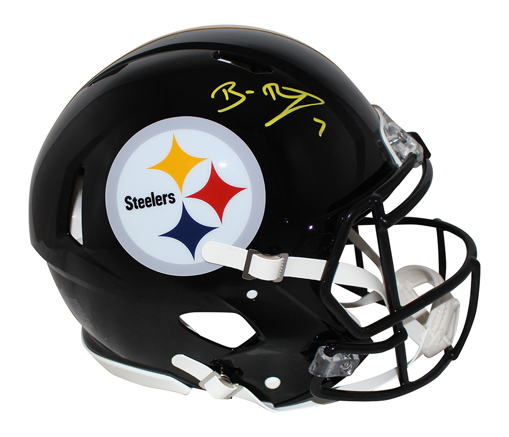 Ben Roethlisberger Signed Pittsburgh Steelers Authentic Speed Helmet FAN 29587