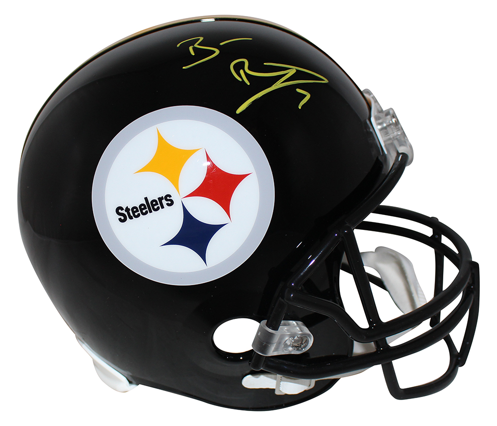 Ben Roethlisberger Signed Pittsburgh Steelers F/S Replica Helmet FAN 29588