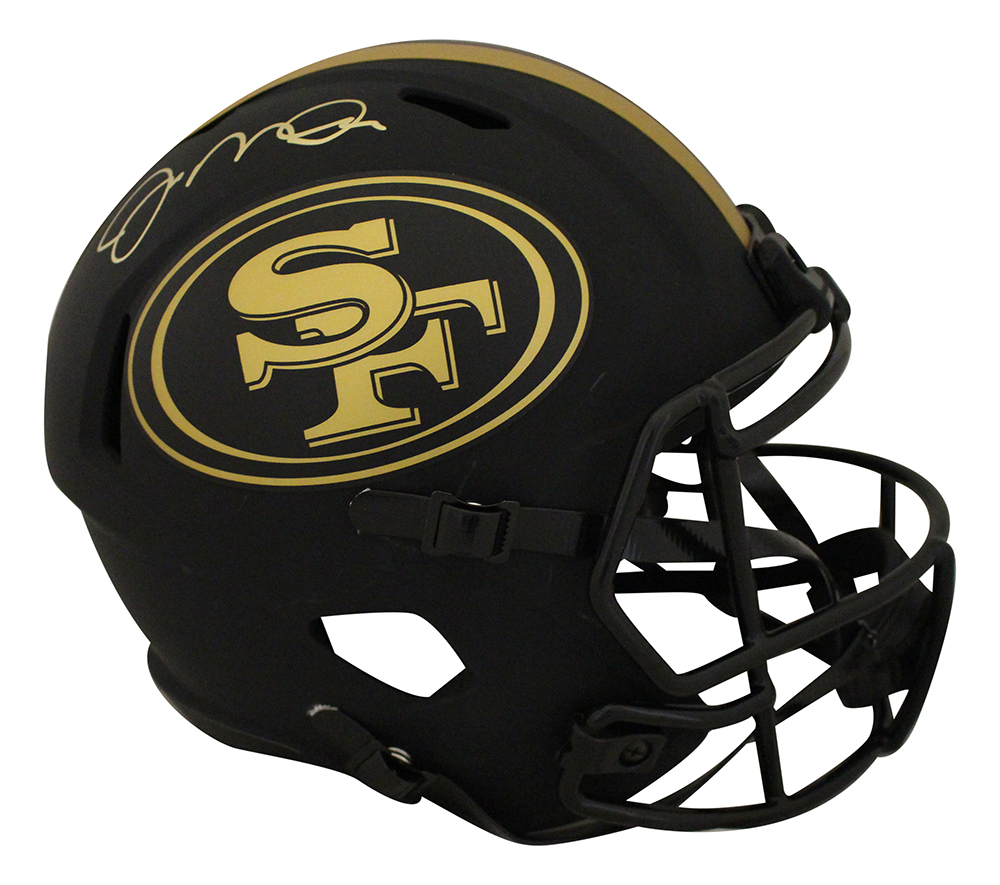 Joe Montana Autographed San Francisco 49ers F/S Eclipse Speed Helmet BAS 29628