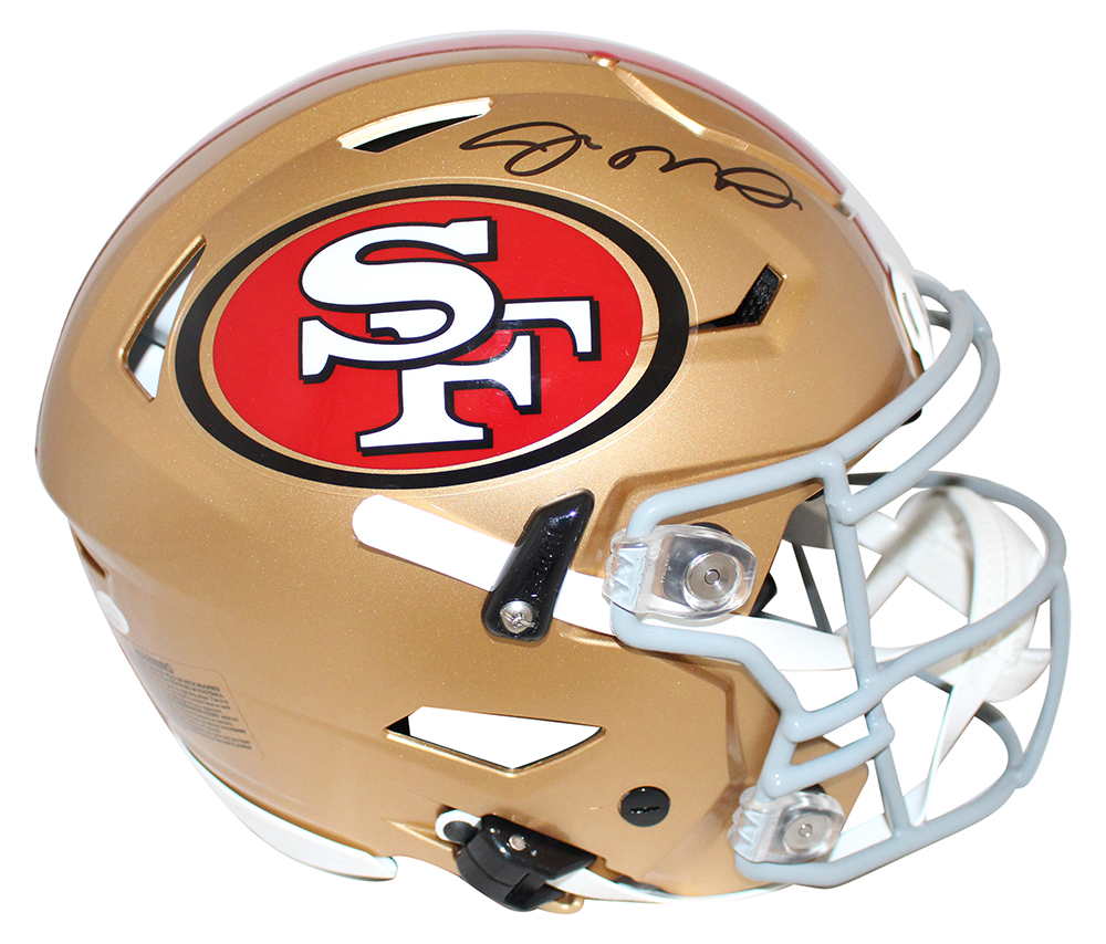 Joe Montana Signed San Francisco 49ers Authentic Speed Flex Helmet JSA 29631