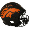 Drew Lock Sutton & Jeudy Signed Broncos Authentic Eclipse Helmet JSA 29661