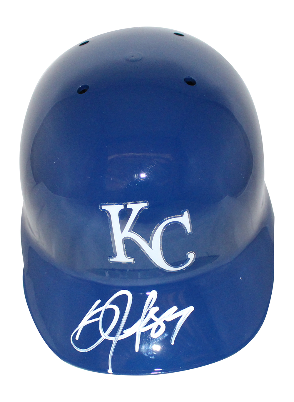 Bo Jackson Autographed/Signed Kansas City Royals Batting Helmet BAS 29872