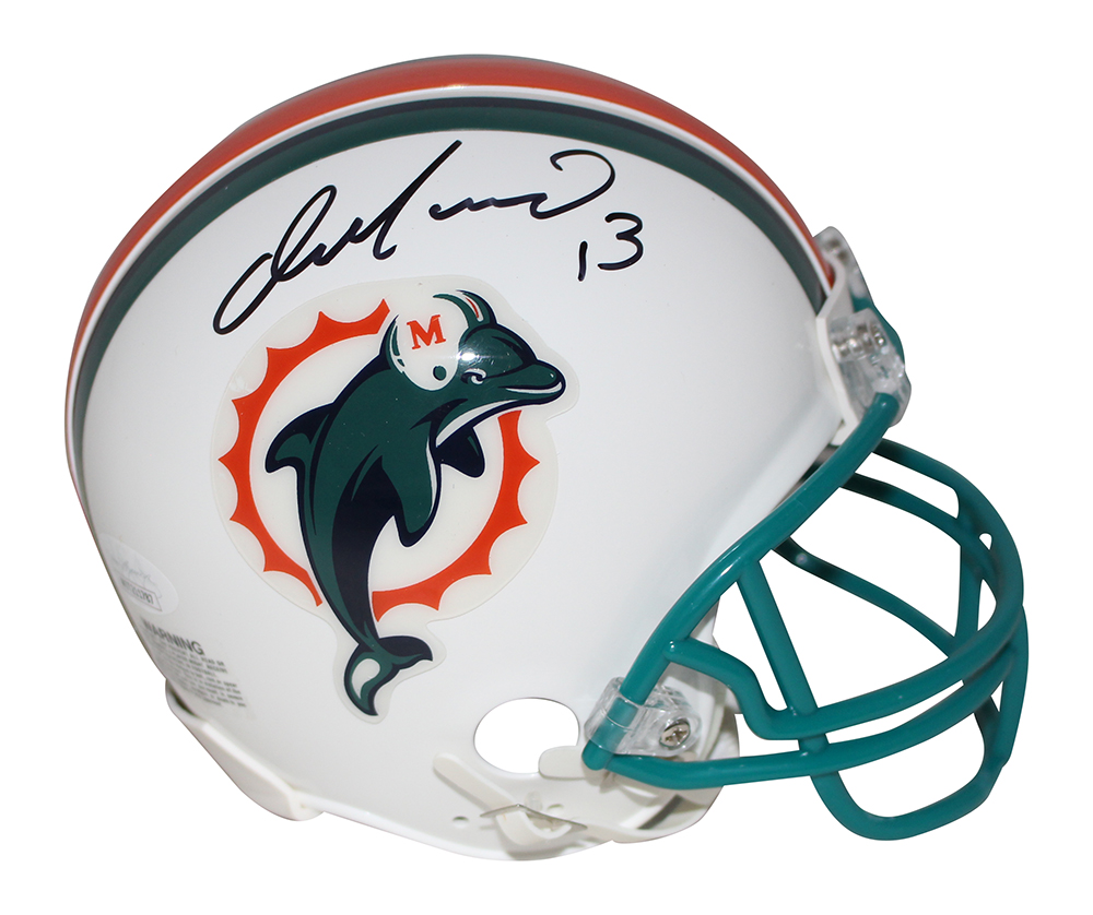 Dan Marino Autographed Miami Dolphins TB 1997-2012 Mini Helmet JSA 29930