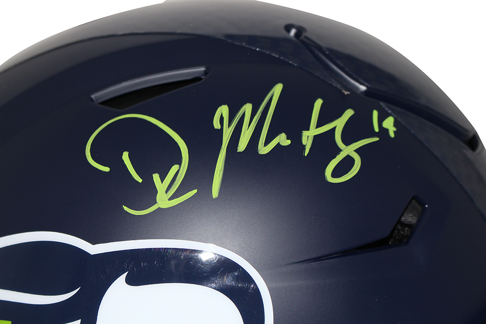 DK Metcalf Autographed Seattle Seahawks Authentic Speed Flex Helmet BAS 29975