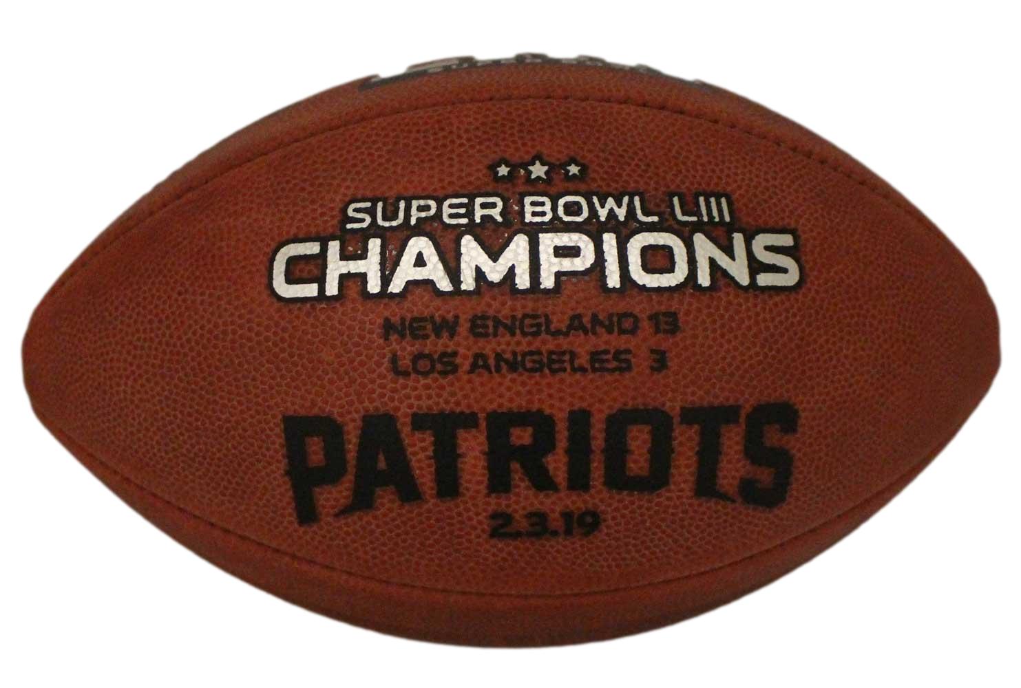 New England Patriots Super Bowl LIII Official Football New 29988