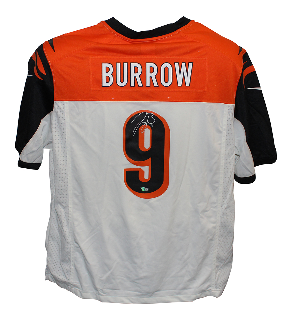 joe burrow in randy moss jersey