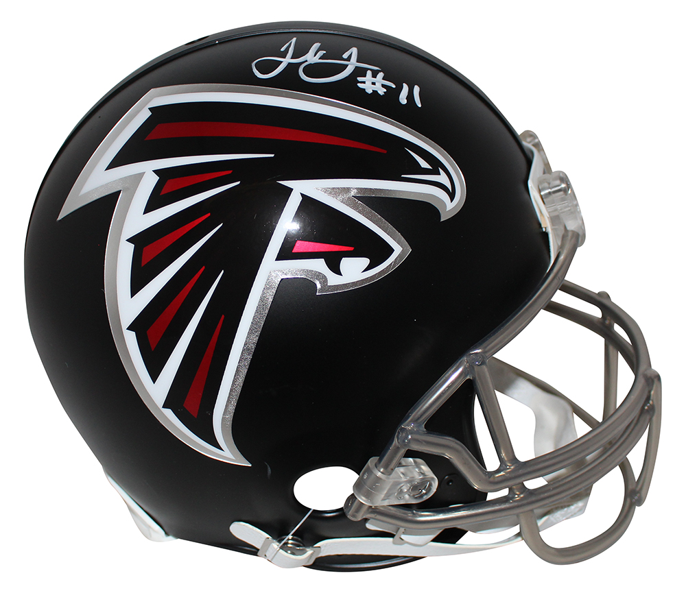 Julio Jones Autographed/Signed Atlanta Falcons Authentic Helmet BAS 30012
