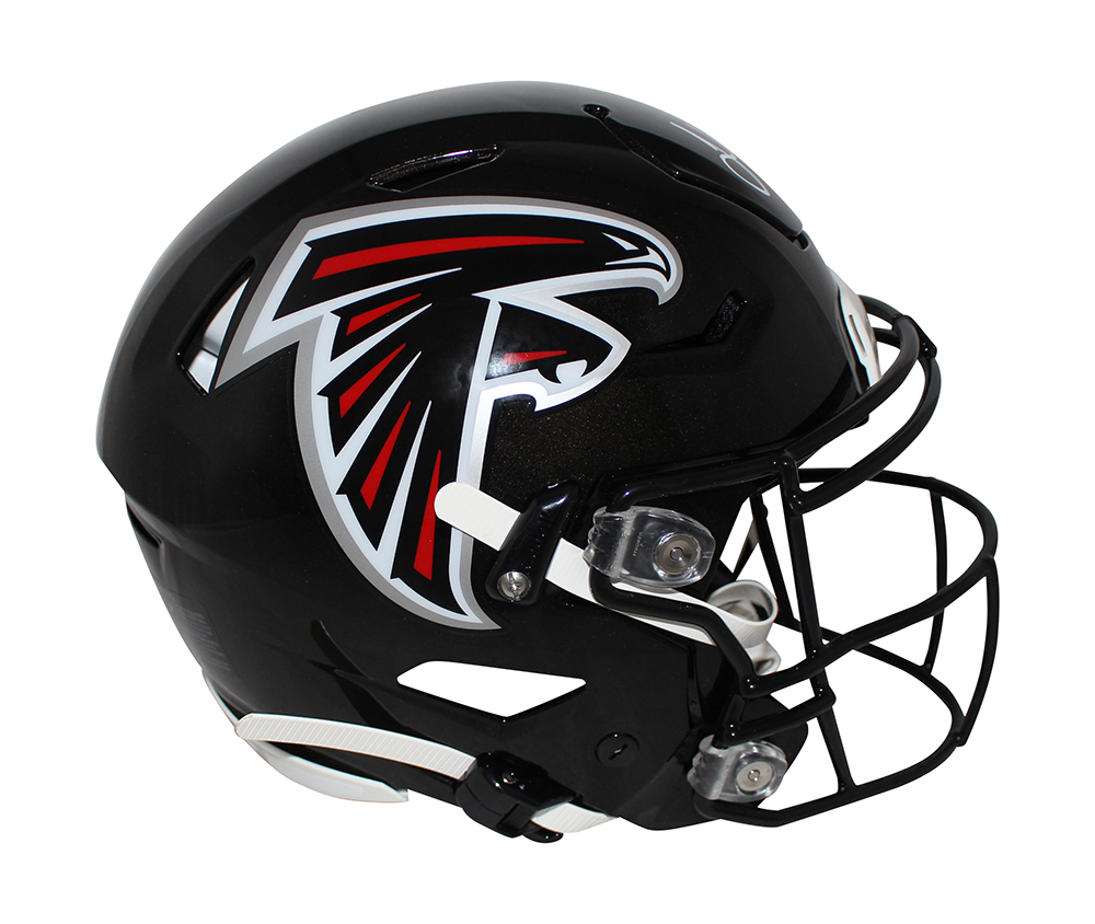 Julio Jones Autographed Atlanta Falcons Authentic Speed Flex Helmet BAS 30017