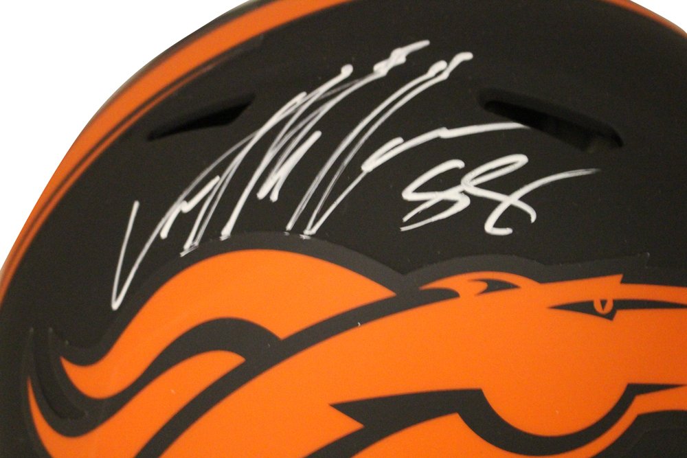 Von Miller Autographed Denver Broncos Authentic Eclipse Helmet JSA 30045