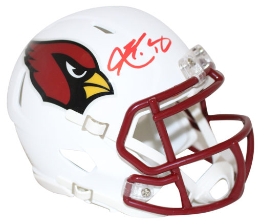 Kyler Murray Autographed Arizona Cardinals Flat White Mini Helmet BAS 29394