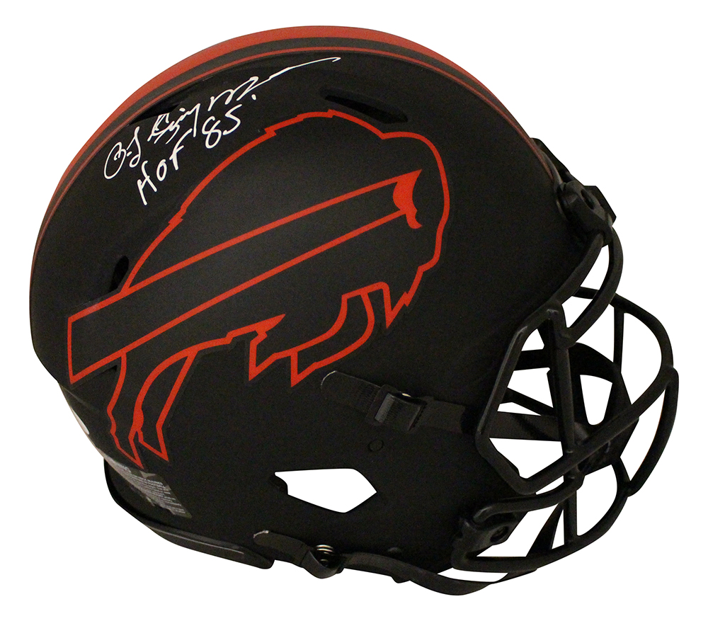 O.J. Simpson Signed Buffalo Bills Authentic Eclipse Speed Helmet HOF JSA 30382