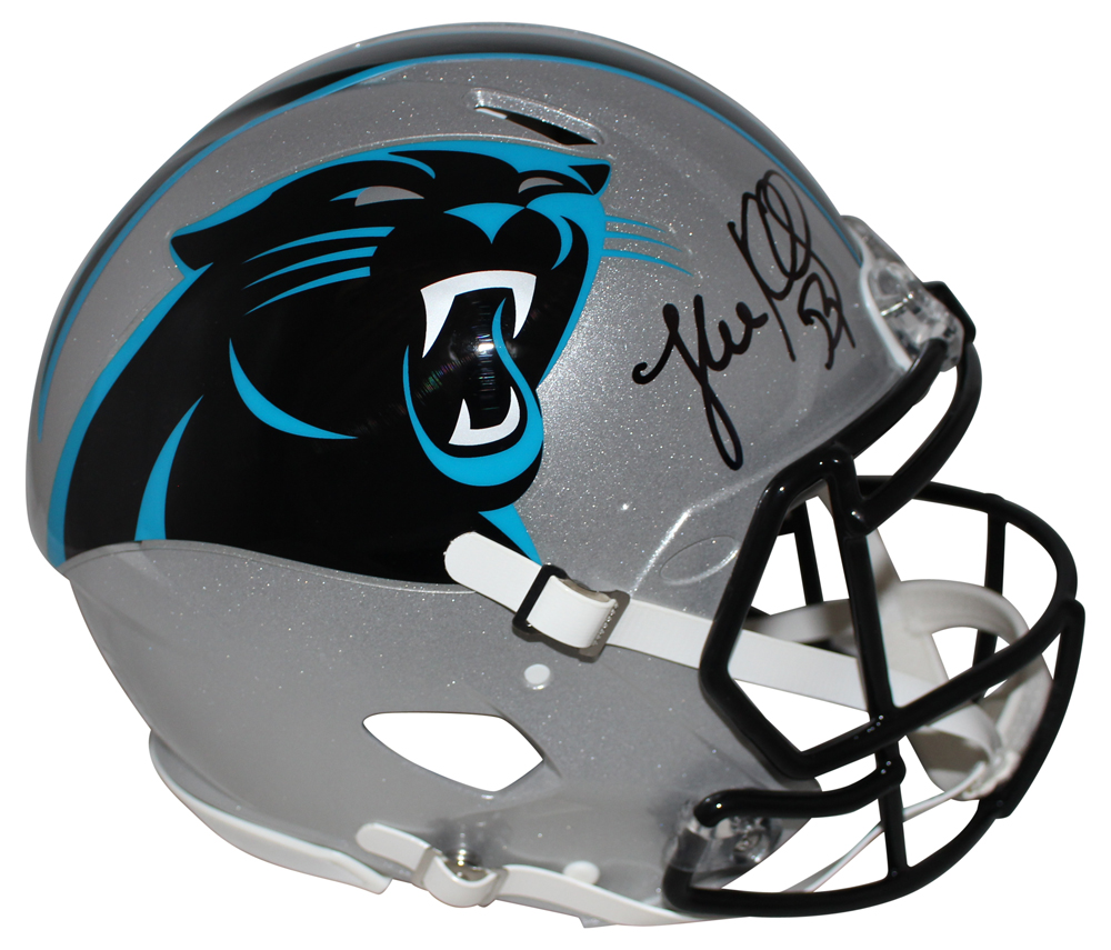 Luke Kuechly Autographed Carolina Panthers Authentic Speed Helmet BAS 30385