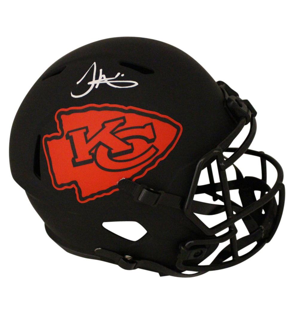 Tyreek Hill Autographed Kansas City Chiefs F/S Eclipse Speed Helmet BAS 30433