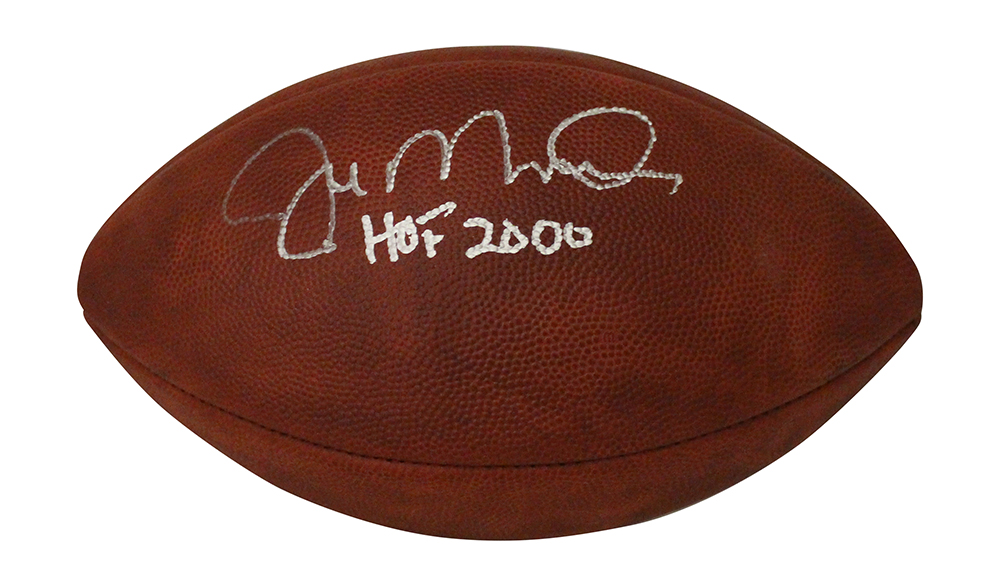 Joe Montana Autographed San Francisco 49ers Official NFL Football HOF BAS 30462