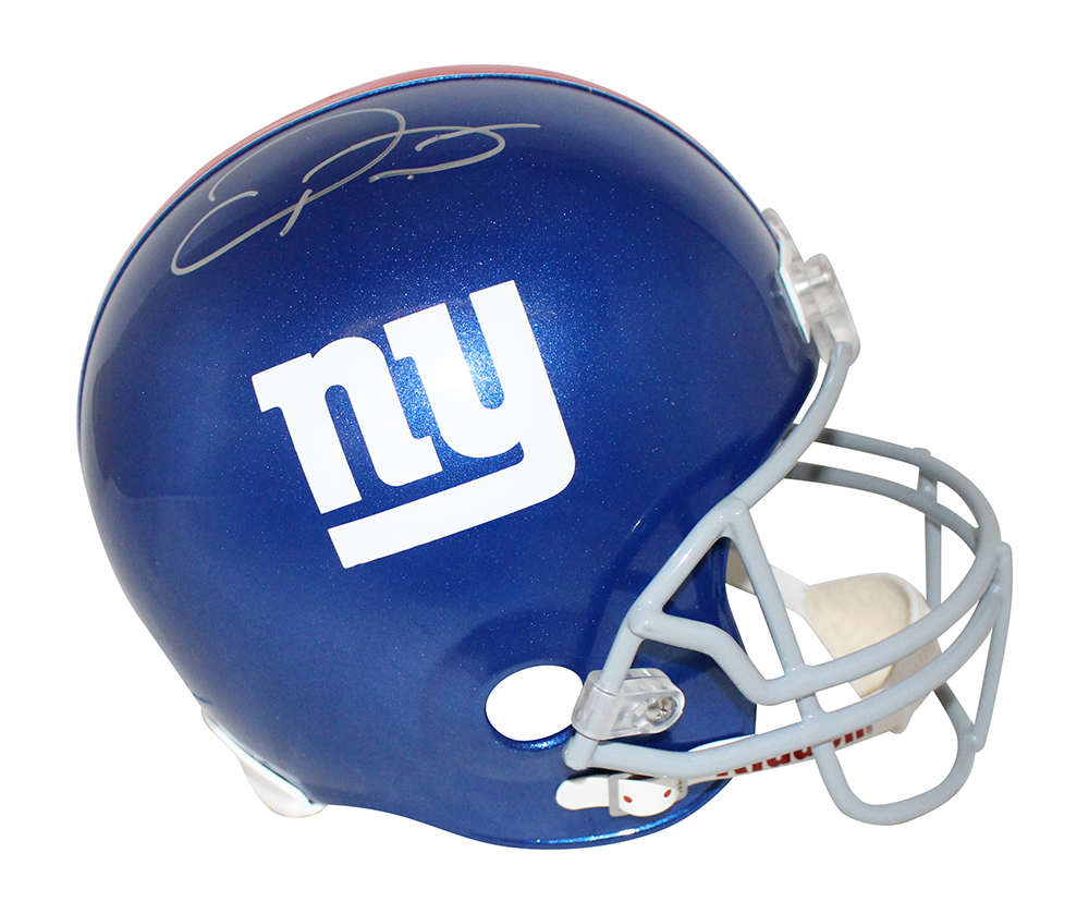 Odell Beckham Autographed/Signed New York Giants F/S VSR4 Helmet BAS 30472
