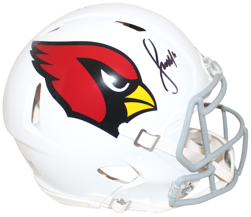 Larry Fitzgerald Autographed Arizona Cardinals Authentic Speed Helmet BAS 29315