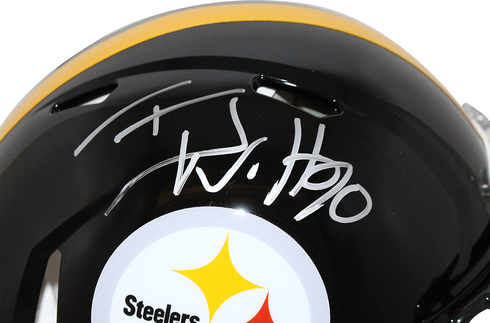 TJ Watt Autographed Pittsburgh Steelers Authentic Speed Helmet BAS 30413