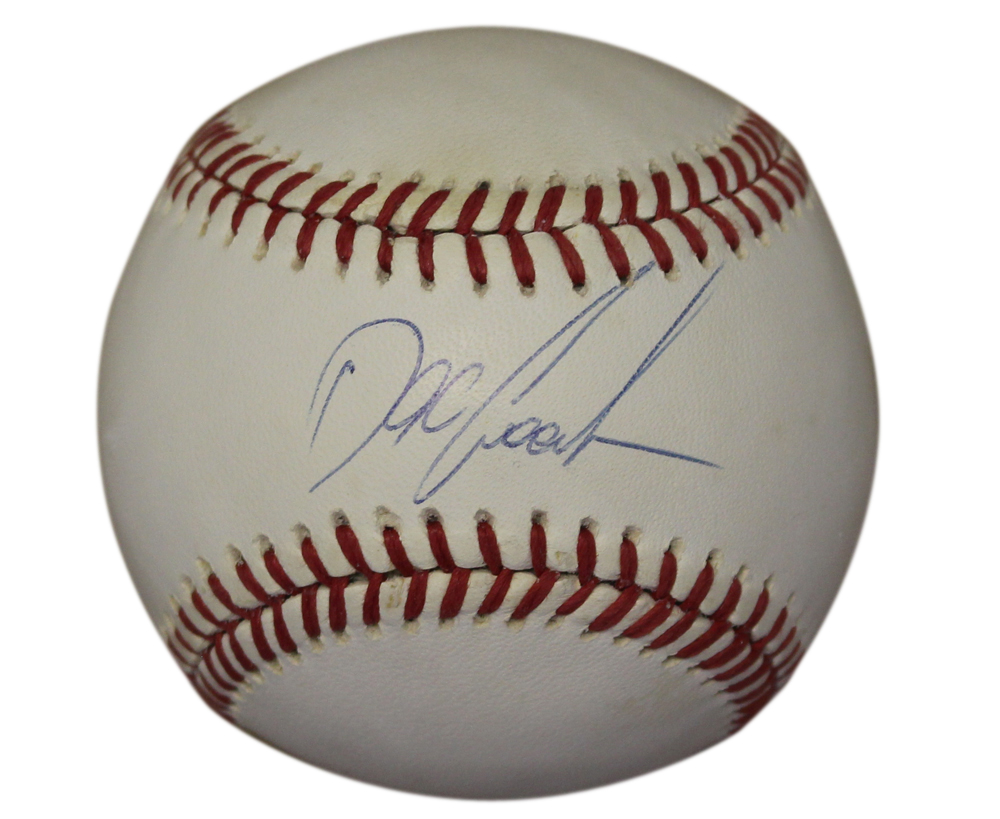 Dwight Gooden Autographed New York Mets National League Baseball JSA 30990