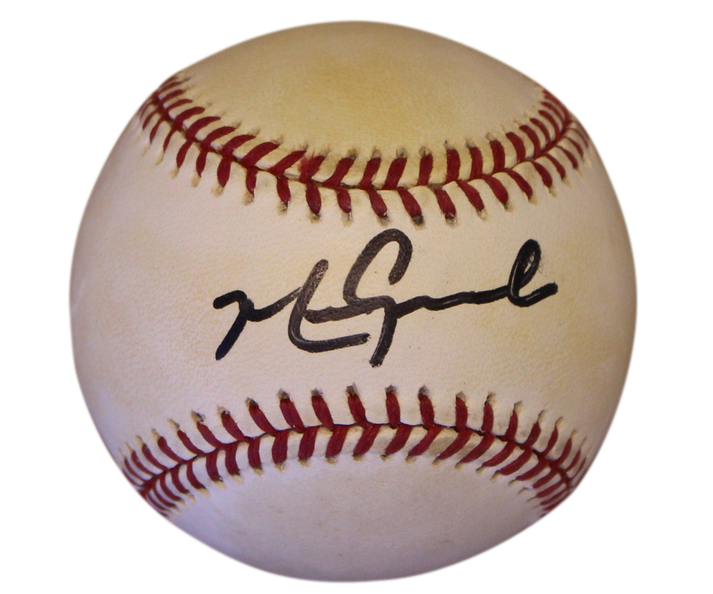 Mark Grace Autographed/Signed Chicago Cubs National League Baseball JSA 30993