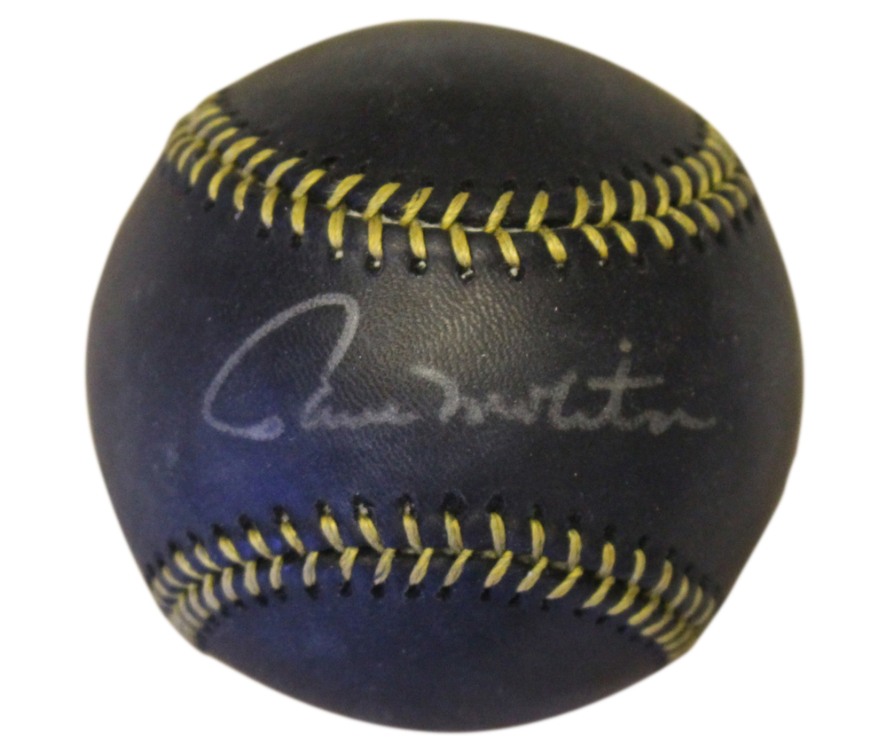 Paul Molitor Autographed/Signed Milwaukee Brewers Black Baseball JSA 31019