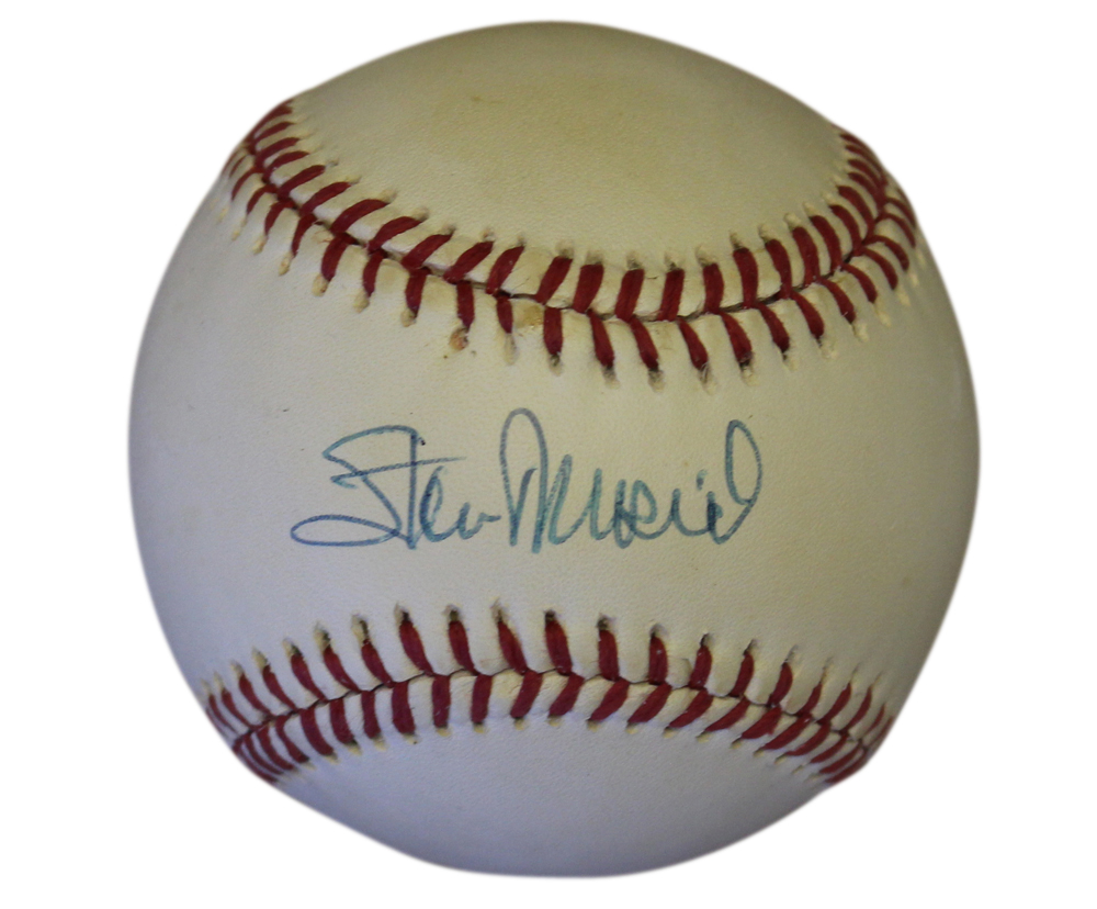 Stan Musial Signed St Louis Cardinals National League Baseball JSA 31022