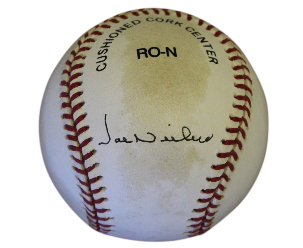Joe Niekro Autographed Houston Astros National League Baseball JSA 31024