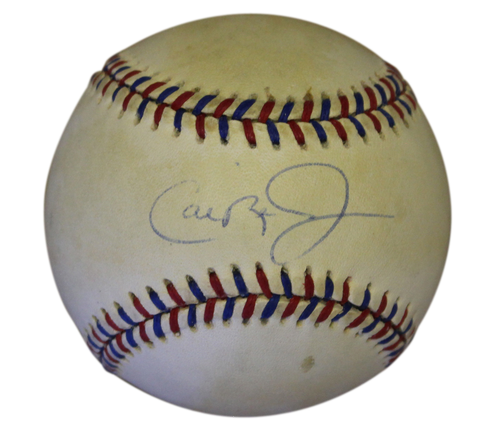 Cal Ripken Jr Signed Baltimore Orioles 1996 All Star Game Baseball JSA 31030