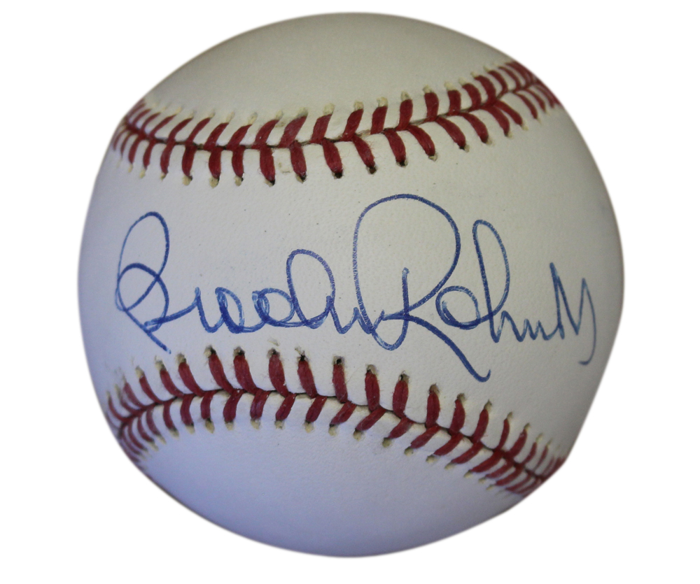 Brooks Robinson Autographed Baltimore Orioles Official League Baseball JSA 31034