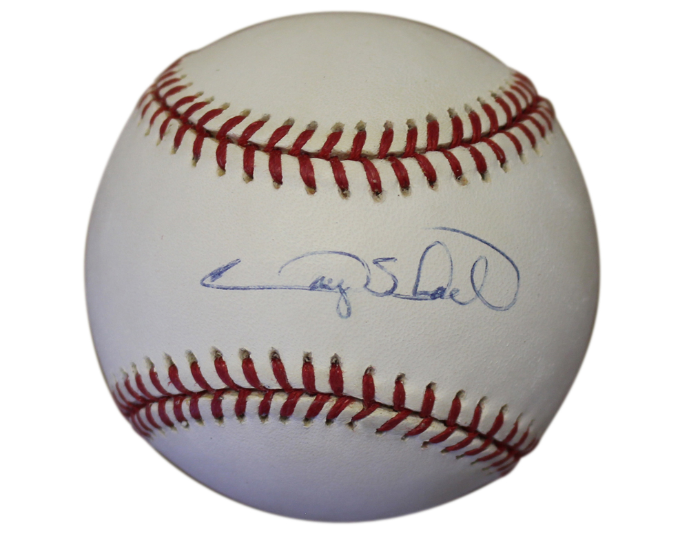 Gary Sheffield Signed Los Angeles Dodgers National League Baseball JSA 31045