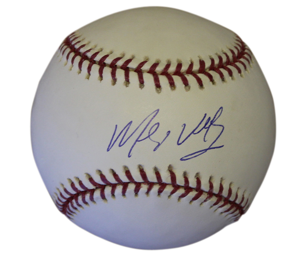 Merkin Valdez Autographed San Francisco Giants OML Baseball Tristar 31049