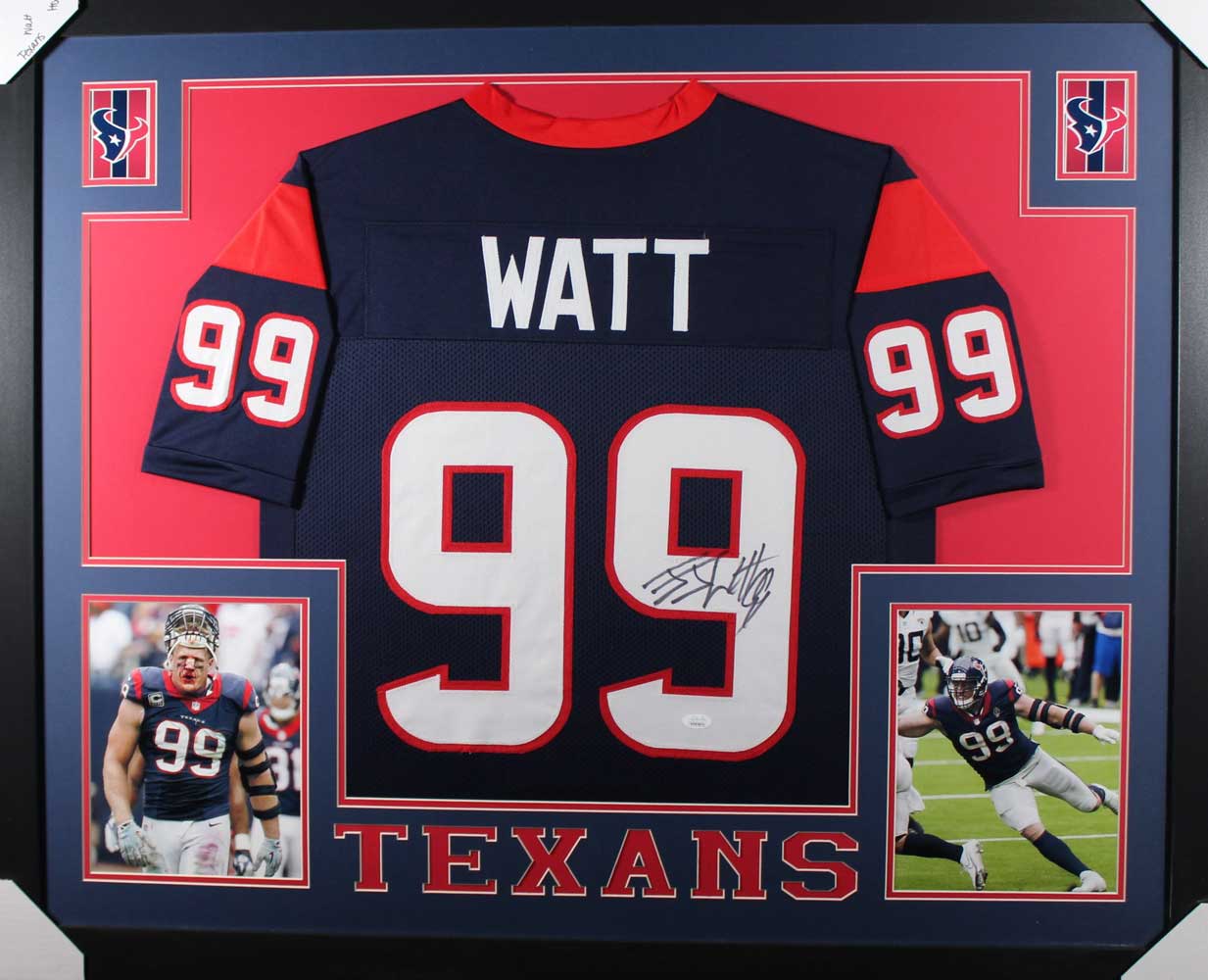 Jj watt signed jersey sale