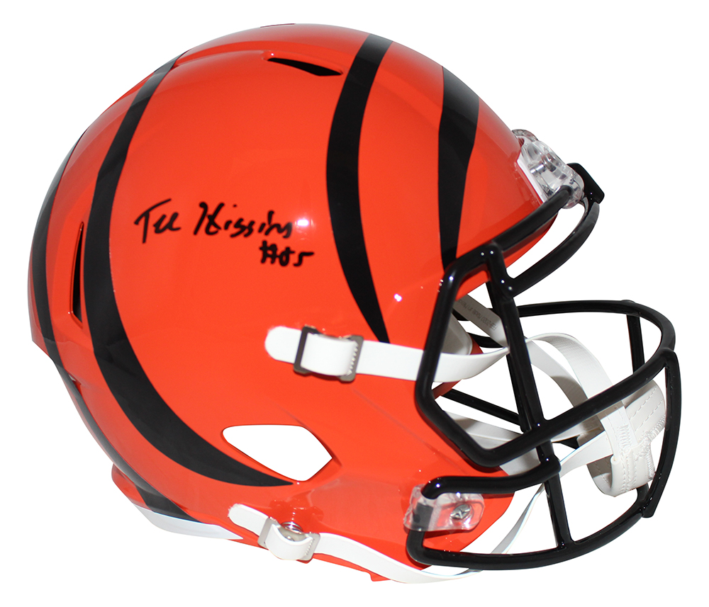 Tee Higgins Autographed Cincinnati Bengals Full Size Speed Helmet BAS 29413