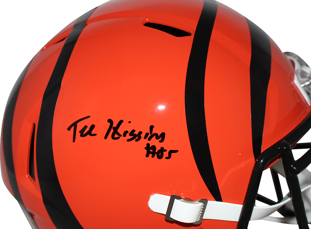 Tee Higgins Autographed Cincinnati Bengals Full Size Speed Helmet BAS 29413