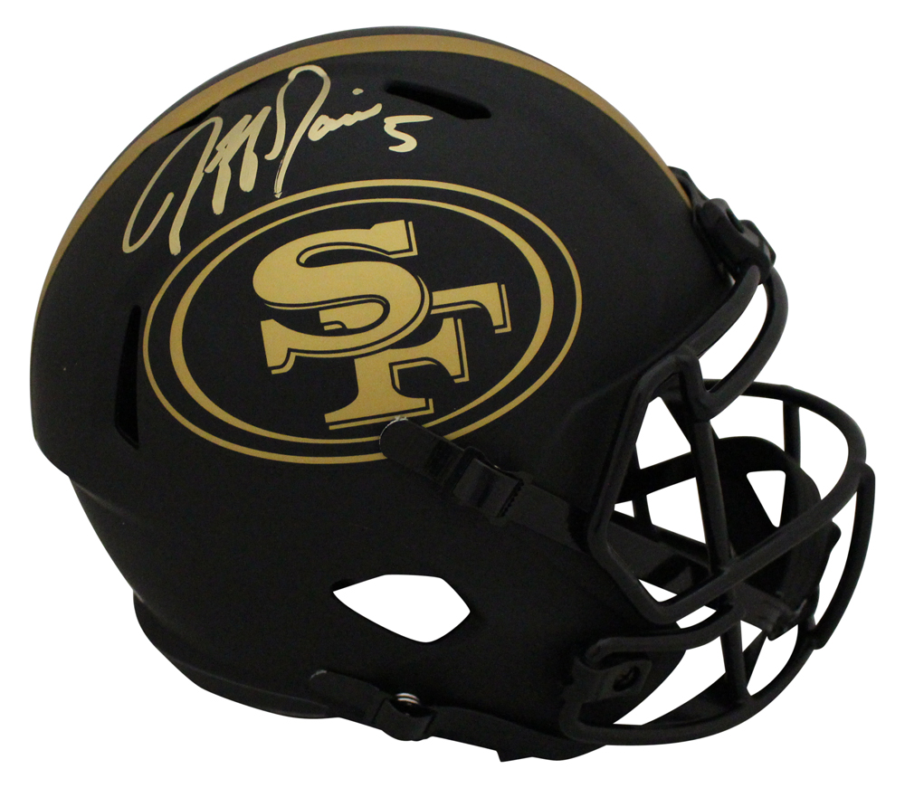 Jeff Garcia Autographed/Signed San Francisco 49ers F/S Eclipse Helmet BAS 31090