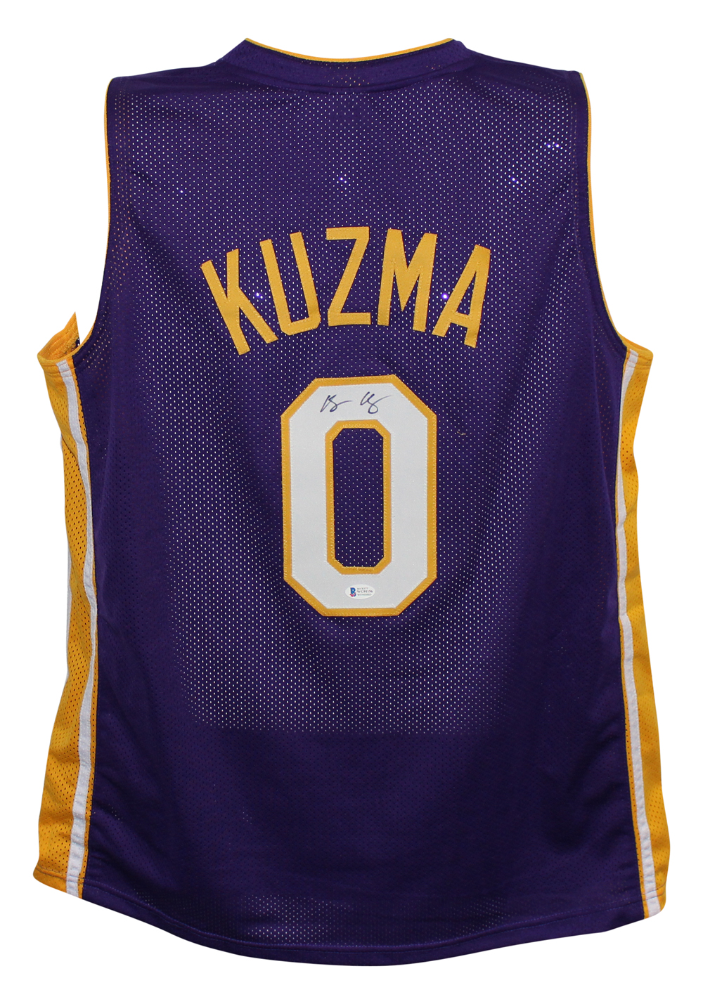 Kyle Kuzma Signed Los Angeles Lakers Kuzma Kid Jersey (JSA COA)