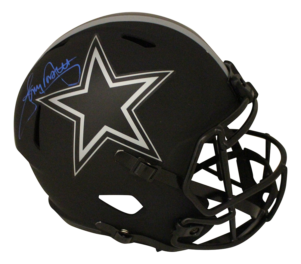 Tony Dorsett Autographed Dallas Cowboys F/S Eclipse Speed Helmet BAS 31118