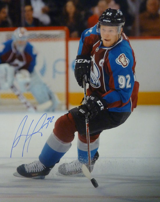 Gabriel Landeskog Autographed/Signed Colorado Avalanche 16x20 photo 15621